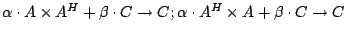 $\alpha \cdot A\times A^H + \beta \cdot C \to C ; \alpha \cdot A^H\times A +\beta \cdot C \to C$